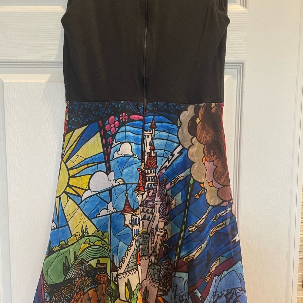 Disney Beauty And The Beast Skater Dress. - image 5